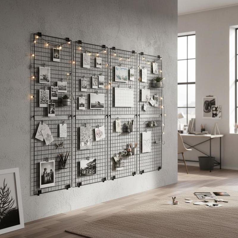 3 Packs Grid Wall Panels, 2 x  - مراجعة Art Craft Wire وسعره