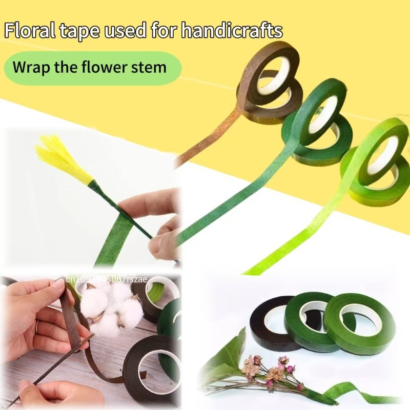 Green Waterproof Floral Tape A - مراجعة Art Craft Flower وسعره