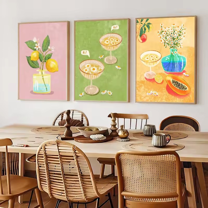 Just Eat It Food Drinks Poster - مراجعة Art Craft Vase وسعره