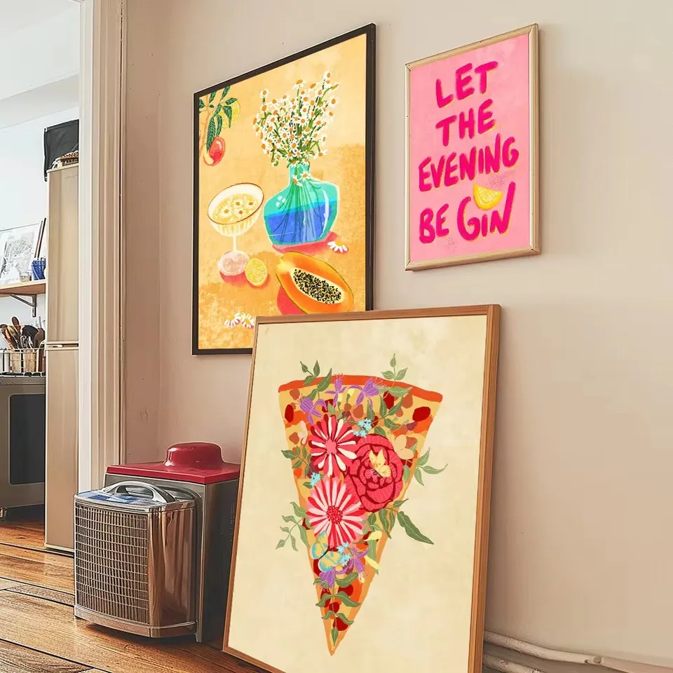 Just Eat It Food Drinks Poster - مراجعة Art Craft Vase وسعره