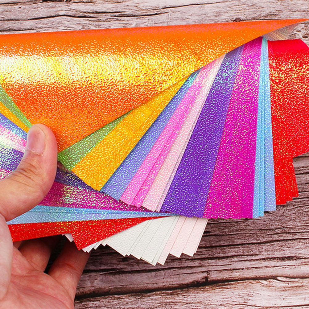100Pcs Pearly Glitter Origami  - مراجعة Art Craft Paper وسعره