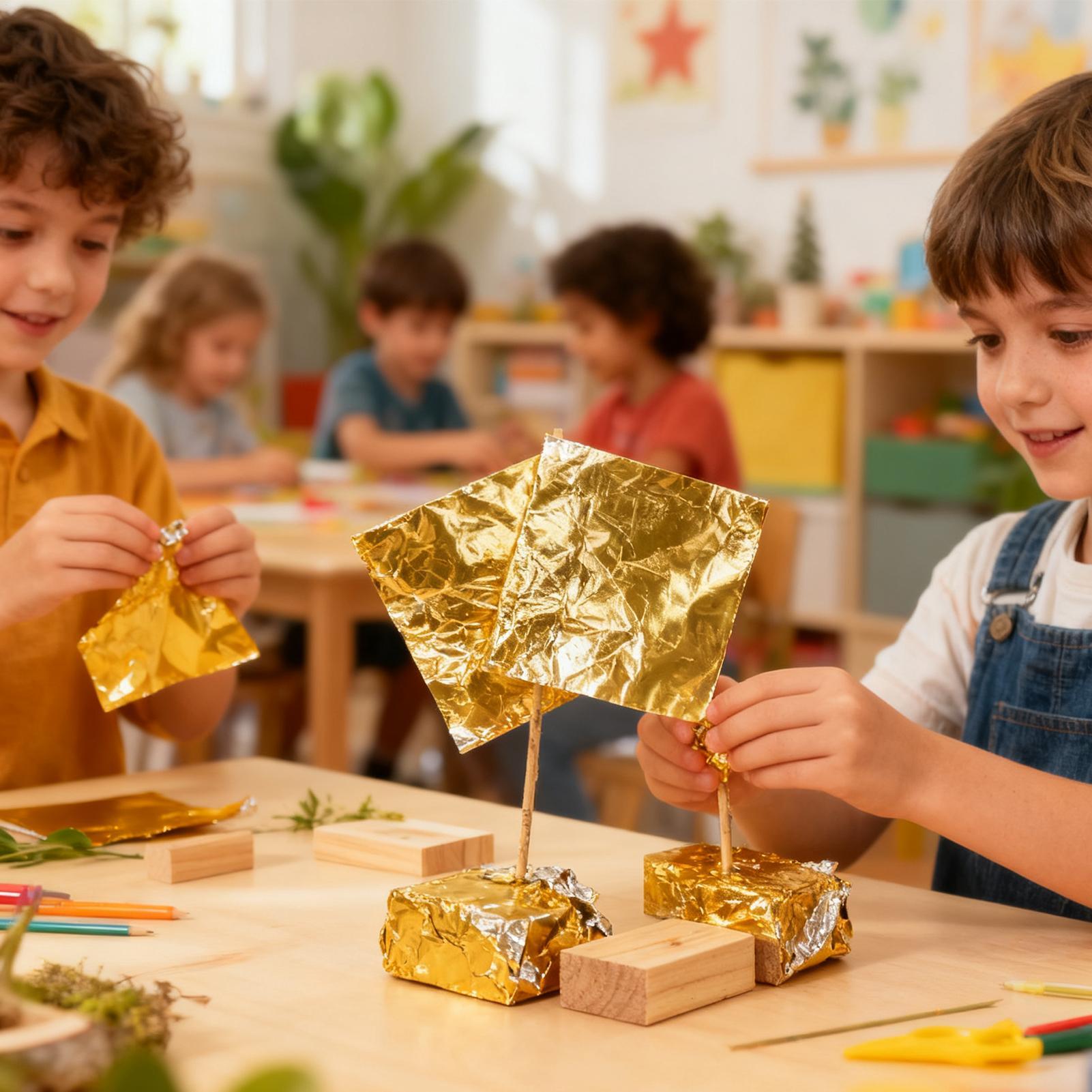 Foil Paper For Crafts 100 Piec - مراجعة Art Craft Paper وسعره