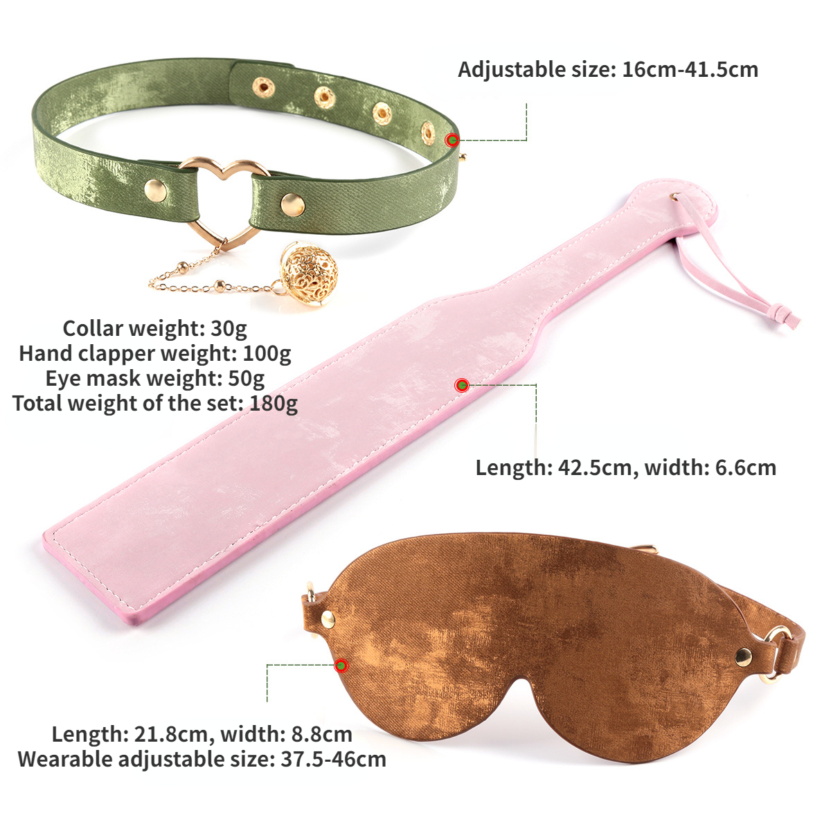 4 Colors Fetish BDSM Bondage E - مراجعة Leather Tooling Kit وسعره