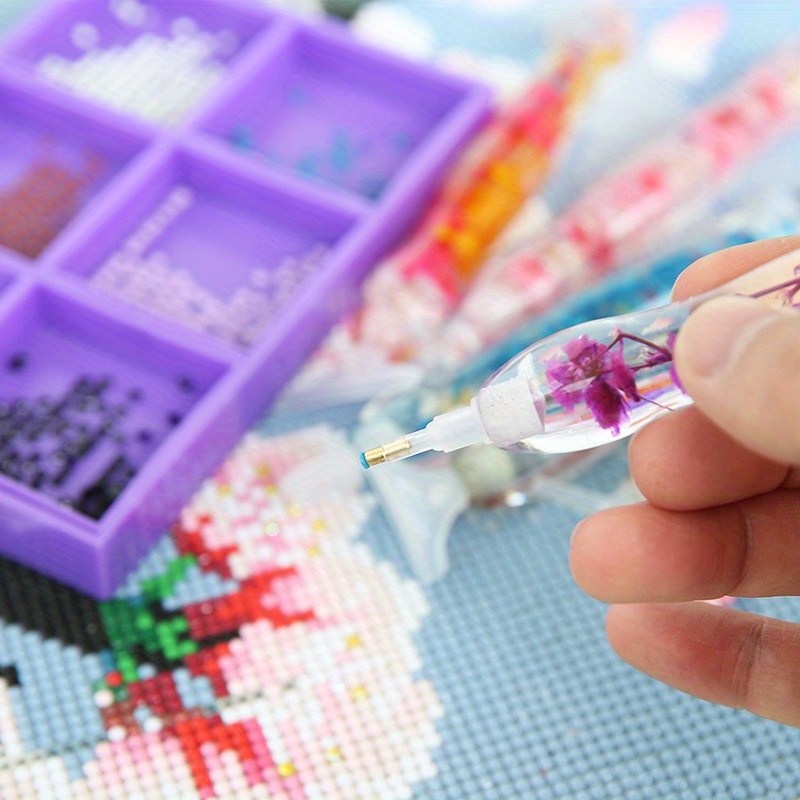 1set Flower Design Resin 5D Di - مراجعة Art Craft Flower وسعره