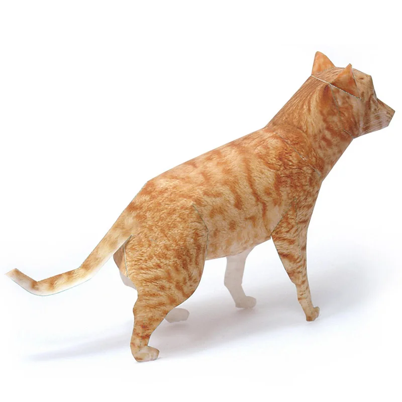 Ocicat Cat Orange Tabby Origam - مراجعة Art Craft Cat وسعره