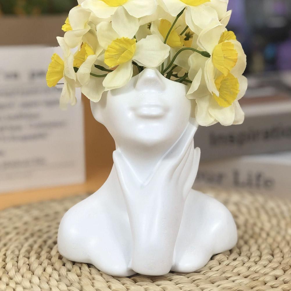 Female Bust Figurine Vase Make - مراجعة Art Craft Vase وسعره